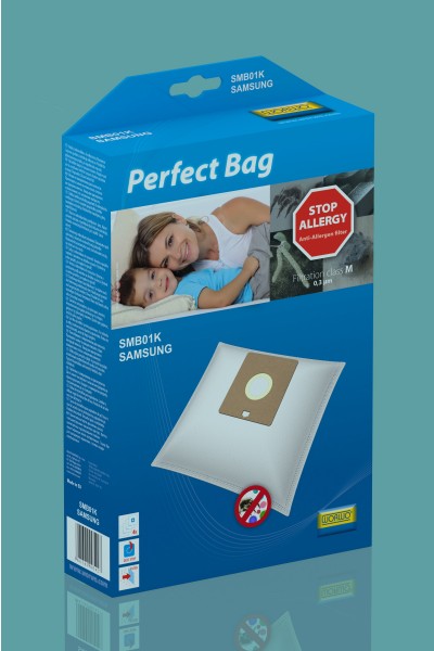 Dammsugarpåsar till SAMSUNG och OBH Nordica Snabb och fri SAMSUNG DAMMSUGARPÅSAR, 5 PACK