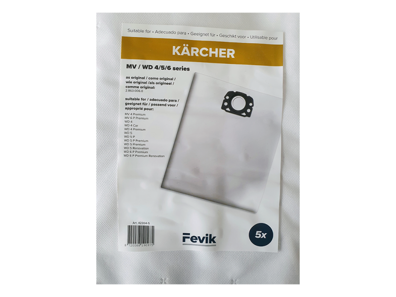 Ricambi Per Mv4 Mv5 Set Filtri E Sacchetti Per Aspirapolvere Kärcher