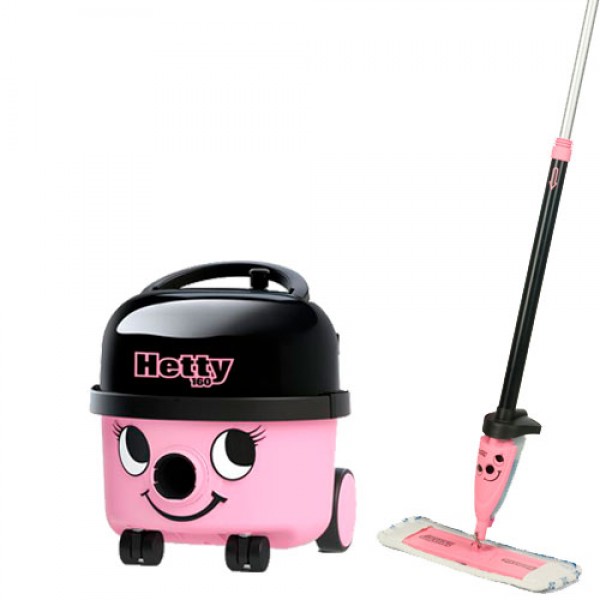 Hetty støvsuger HET160 (6 liter) + Hetty Spraymoppe | Kjøp nu! Støvsugerposer til GHIBLI og NUMATIC Kjøp nu!