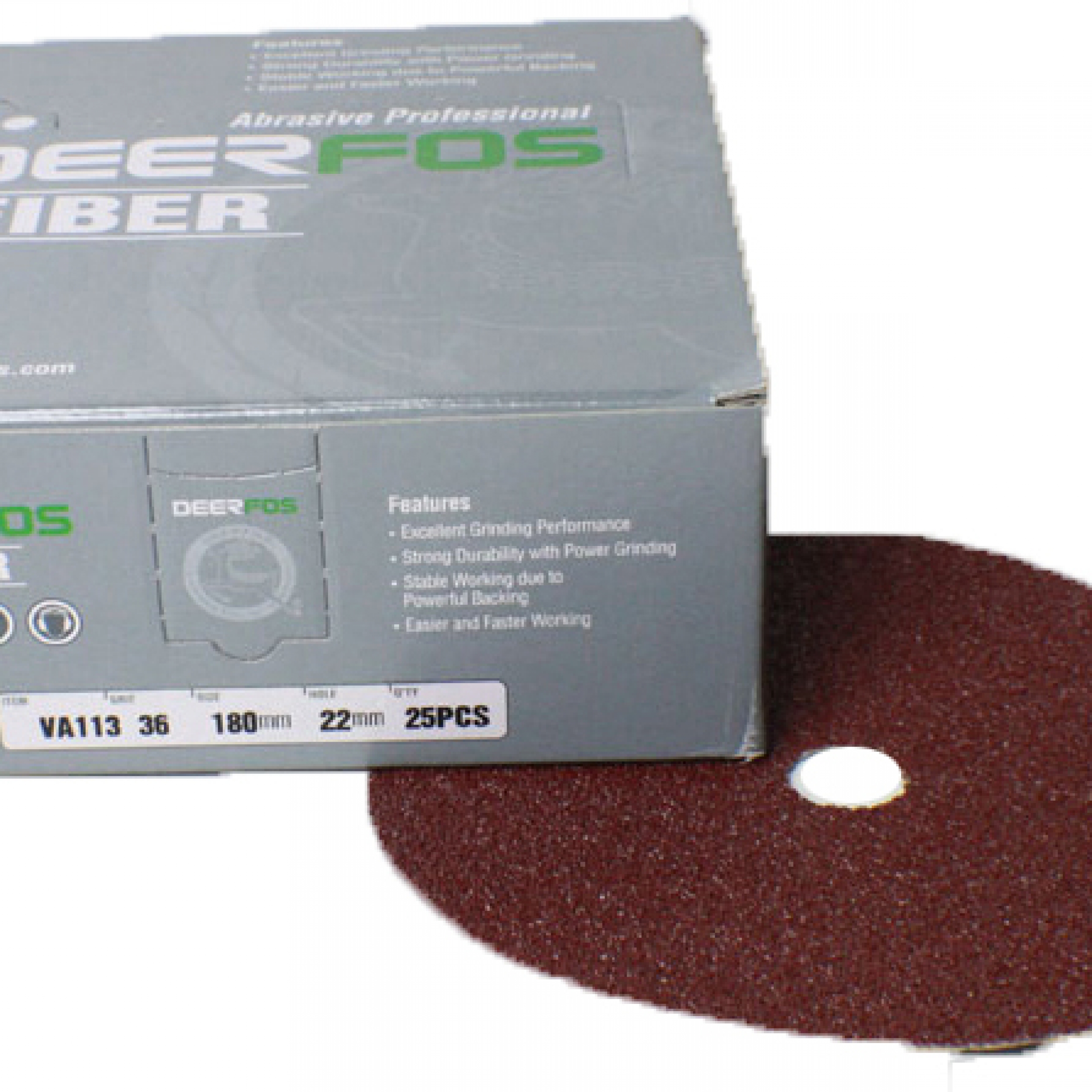 Fiberskiver for sliping av alle typer metaller