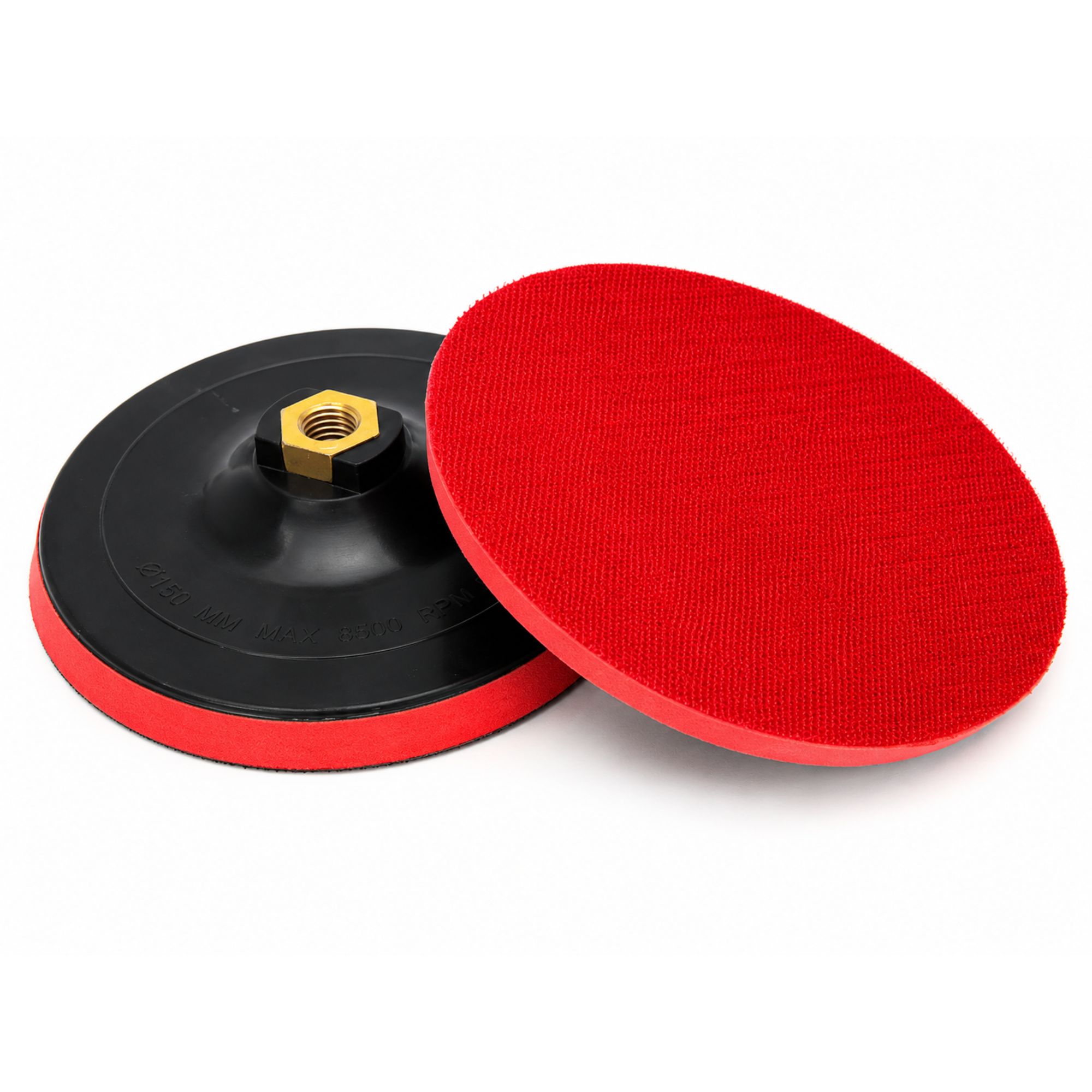 150mm velcro bagskive til vinkelslibere og polermaskiner
