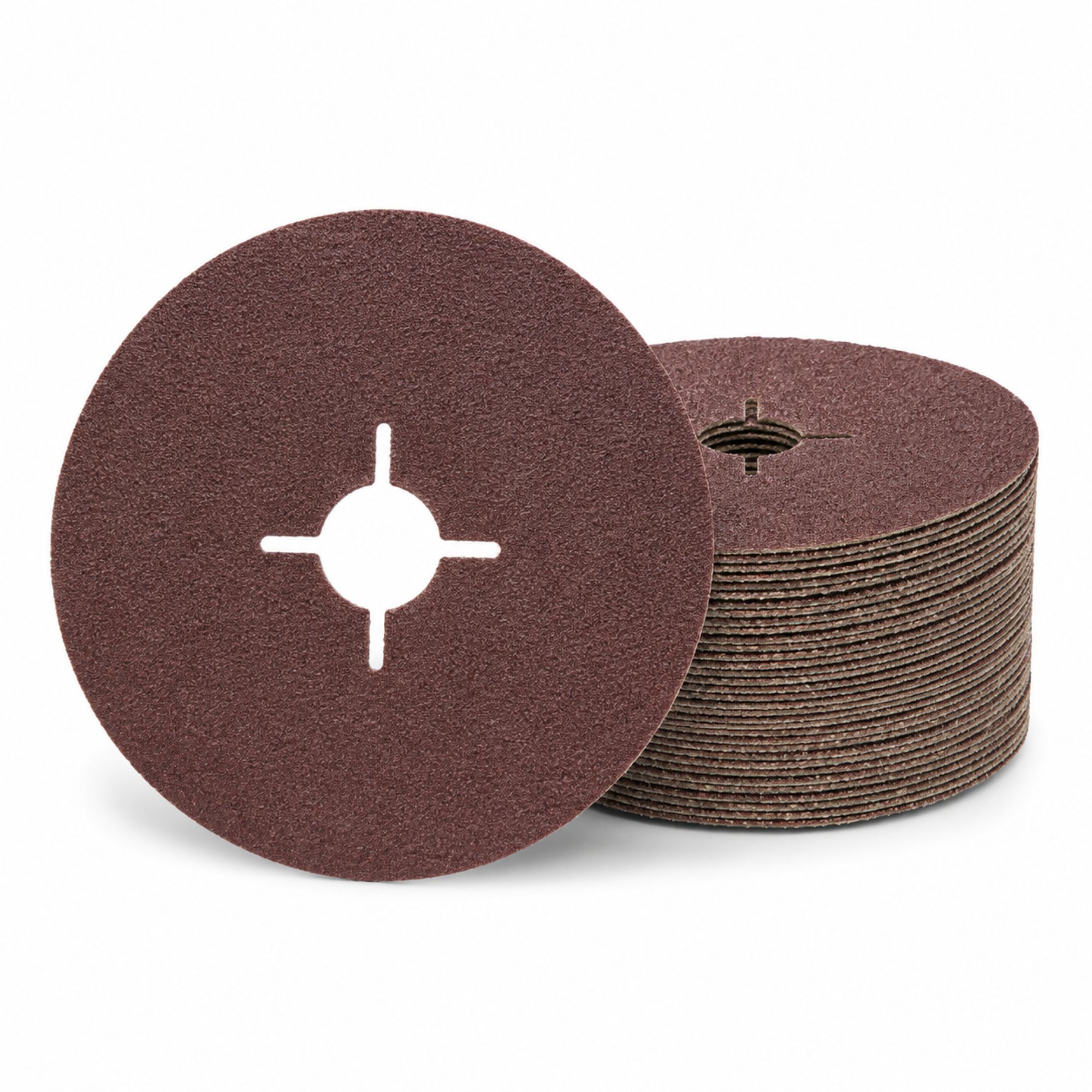 115mm Fiberskiver A2 Korn P80