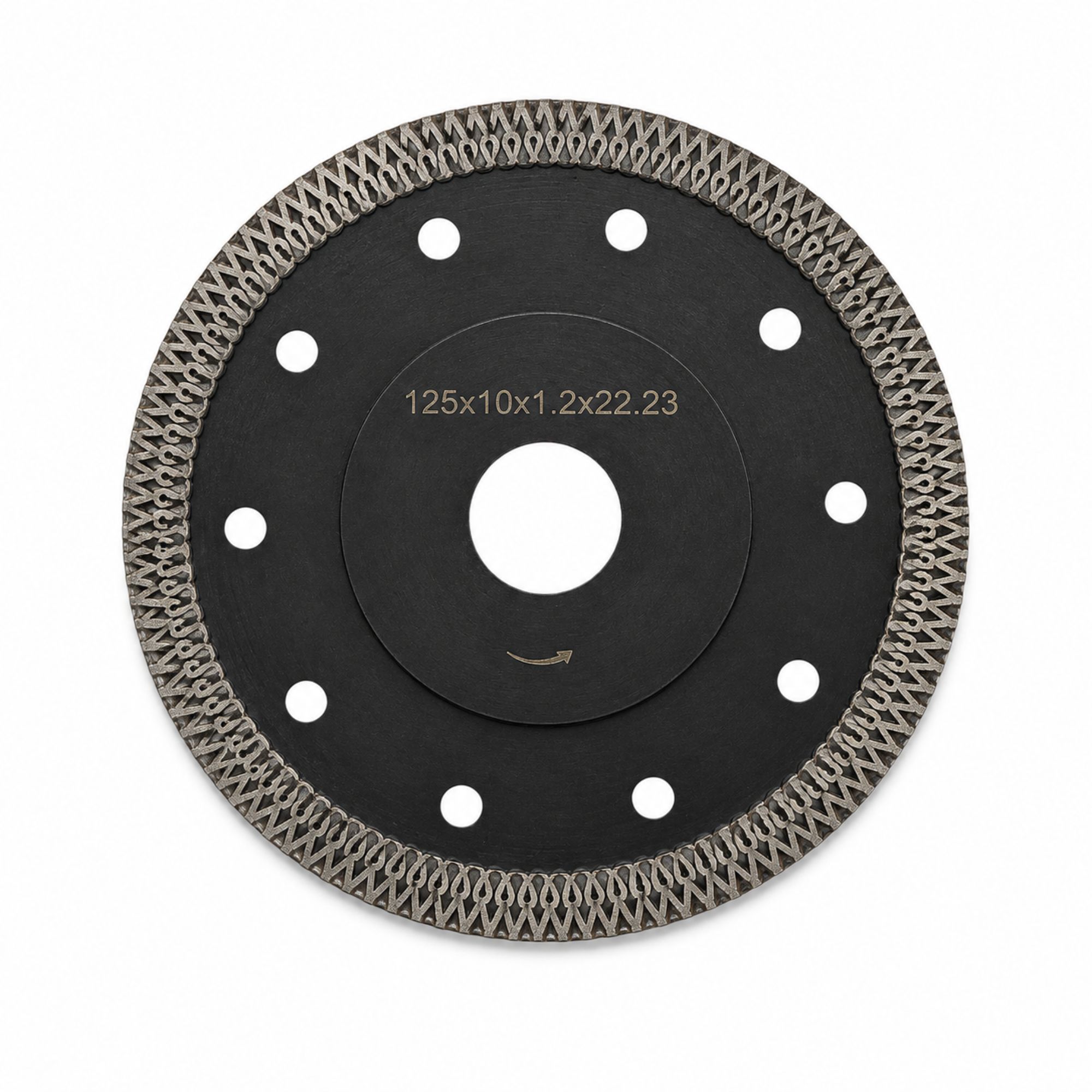 Diamant skæreskive til skæring af klinker - X Turbo 125mm