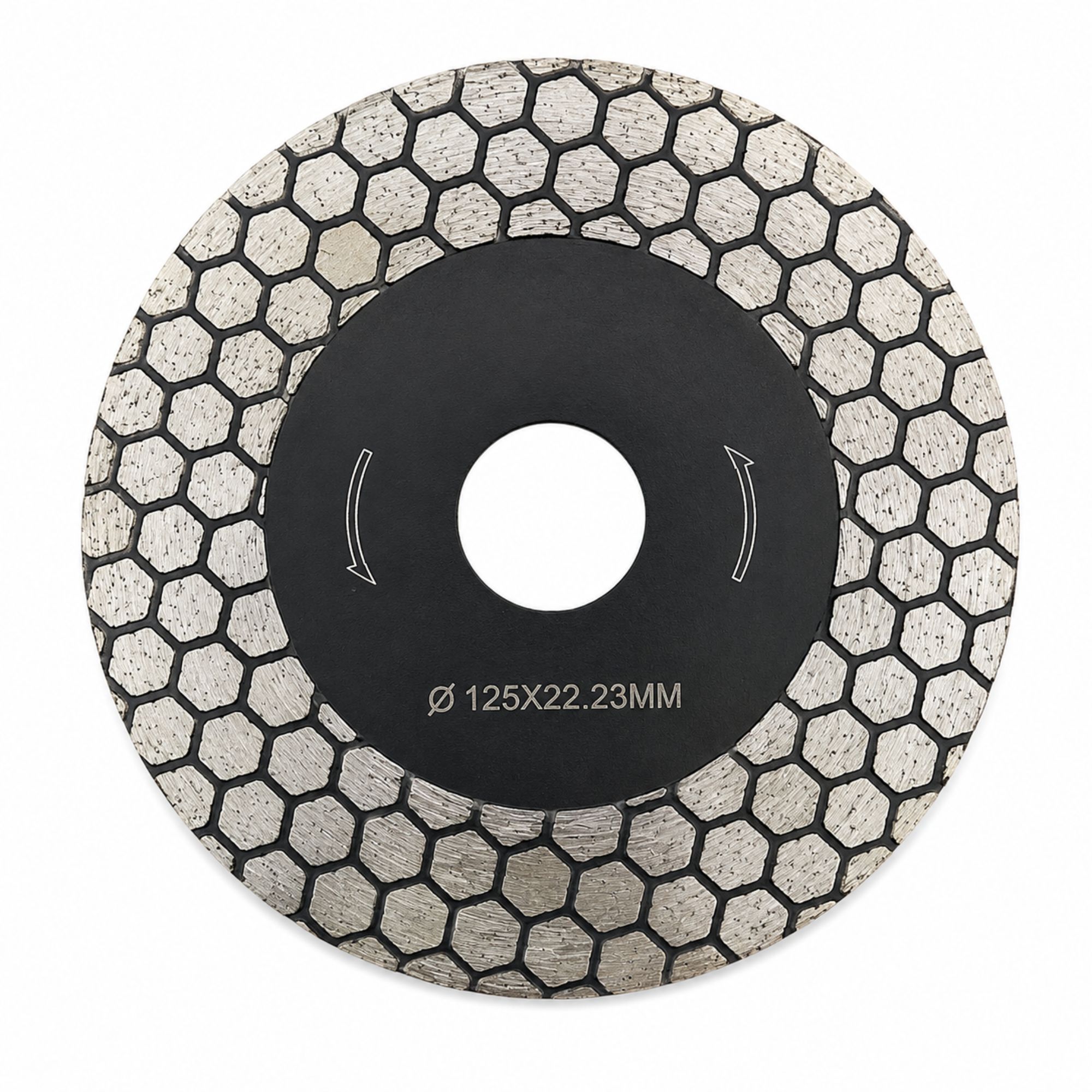 Diamant skæreskive til kantskæring af klinker - Hex joint 125mm
