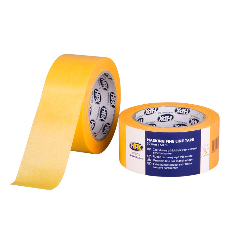 HPX Afdækningstape Orange 50mm x 50m