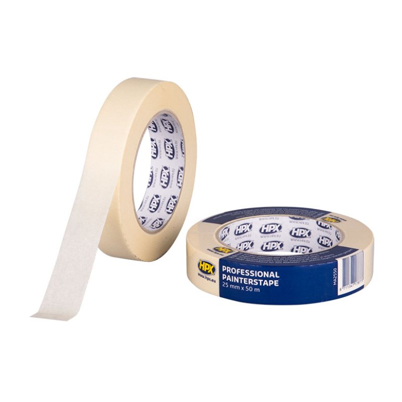 HPX afdækningstape op til 60 grader - 25mmx50m