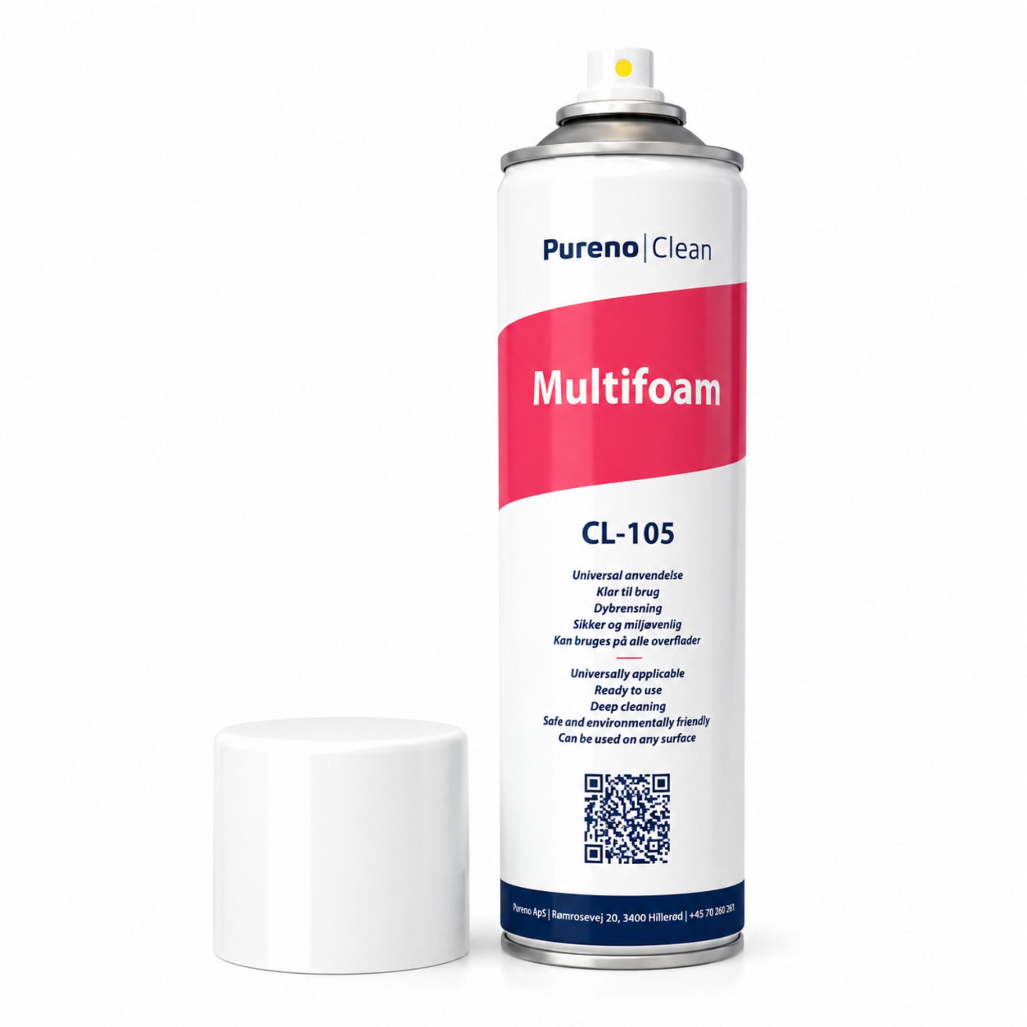 Pureno Multifoam CL-105 Skumrens 500 ml (Alt-i-én skumrens)